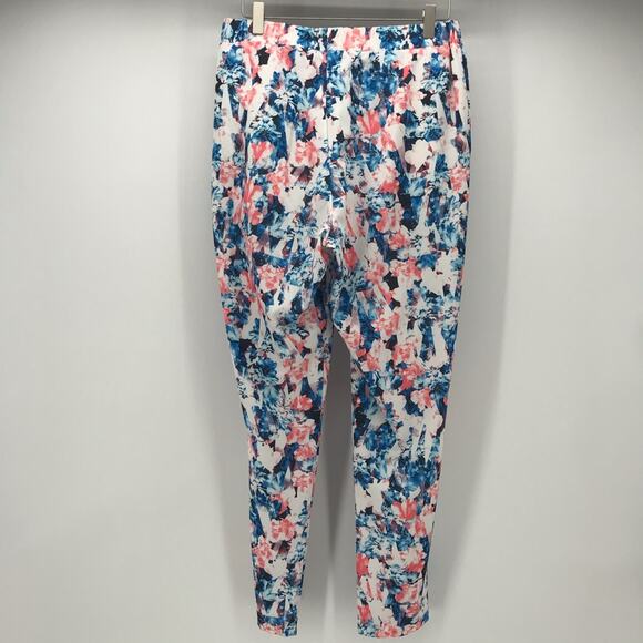 Disney Alice Through The Looking Glass Womens 10 Blue Pink White Pull On Pant - Picture 2 of 9